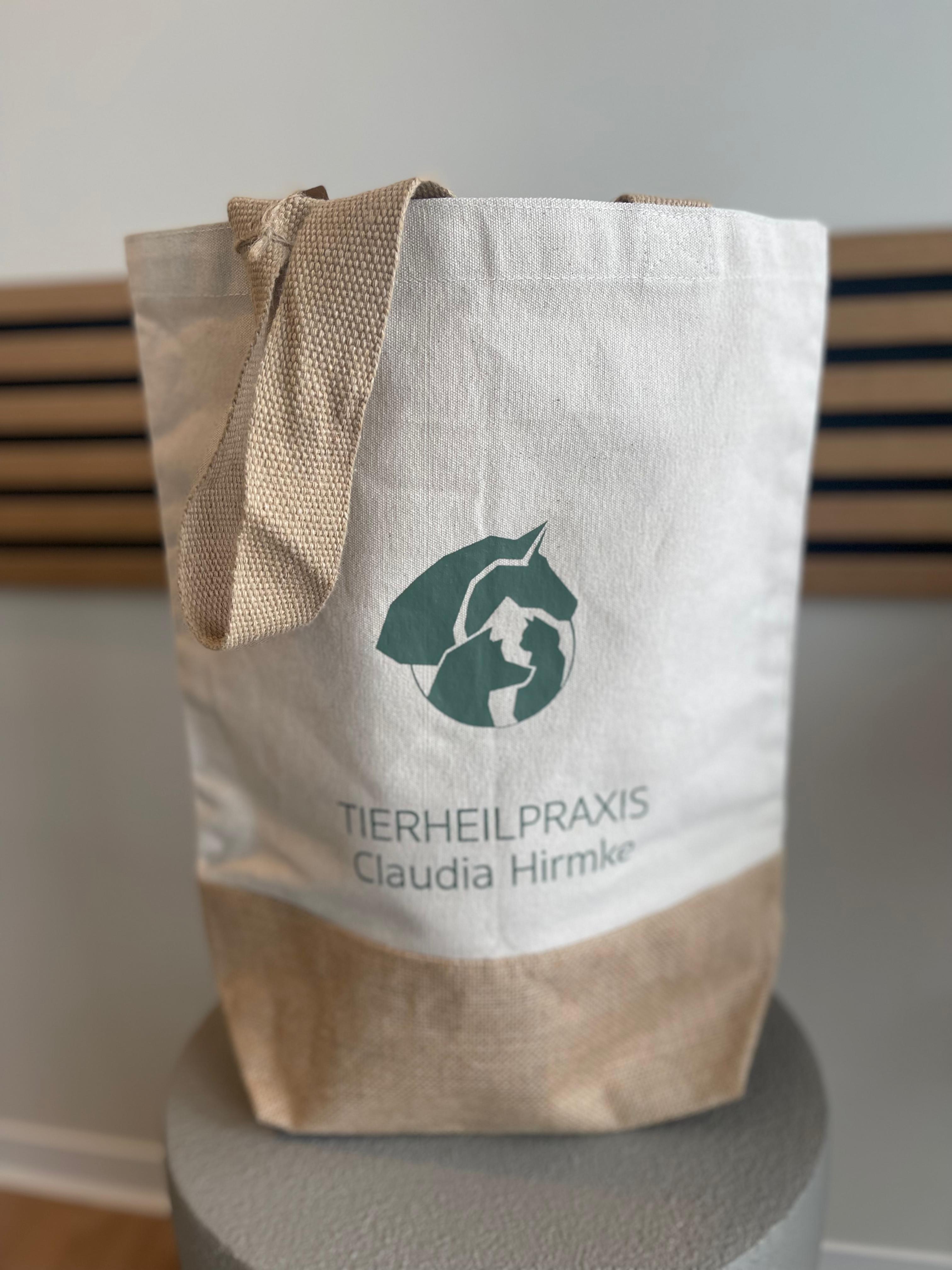 Tierheilpraxis Stoffbeutel (Jute) - Bild 1